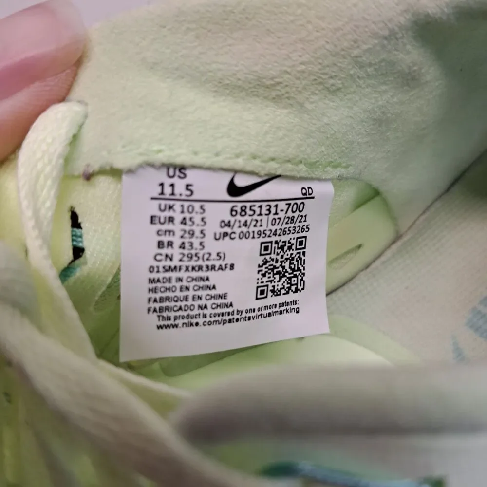 Nike Zoom Rotational 6 Barely Volt Hyper Orange Men’s 11.5 685131-700